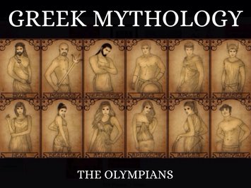 Image of Greek gods and goddesses
